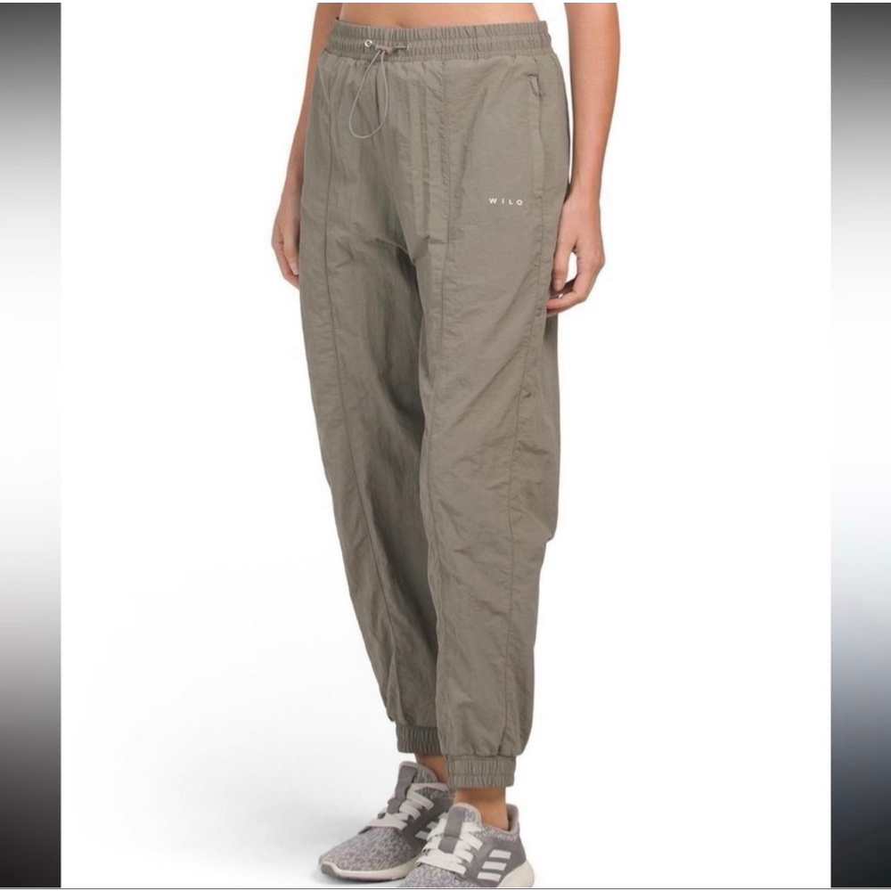 Women's FP WILO Olive Green Parachute Pants Joggers XS